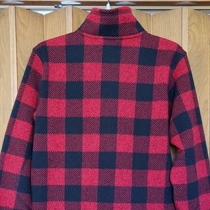 Men's North Face Buff Check Fleece